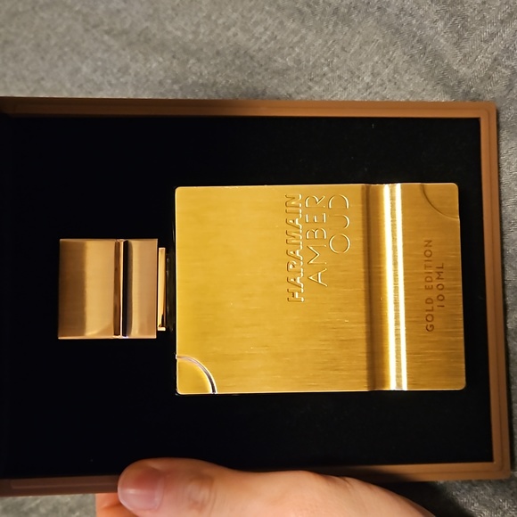 Like new al harmain amber oud gold edition eau de perfume 3.4 ounces - Picture 3 of 7